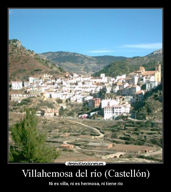 Villahemosa del río (Castellón) - Ni es villa, ni es hermosa, ni tiene río