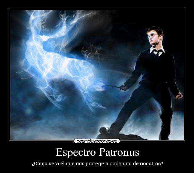 carteles espectro patronus desmotivaciones