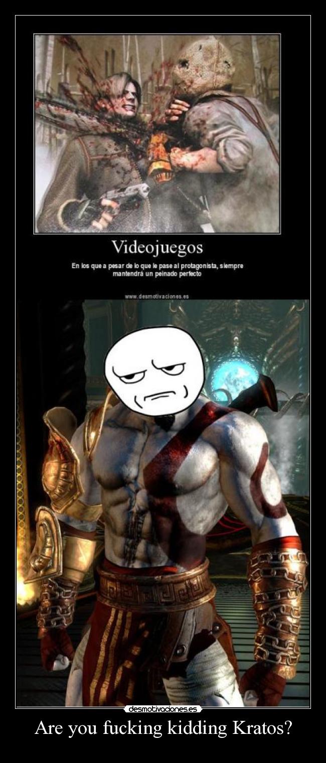 Are you fucking kidding Kratos? - 