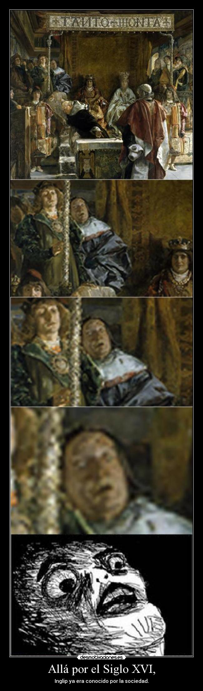 carteles siglo xvi inglip pintura zagan desmotivaciones