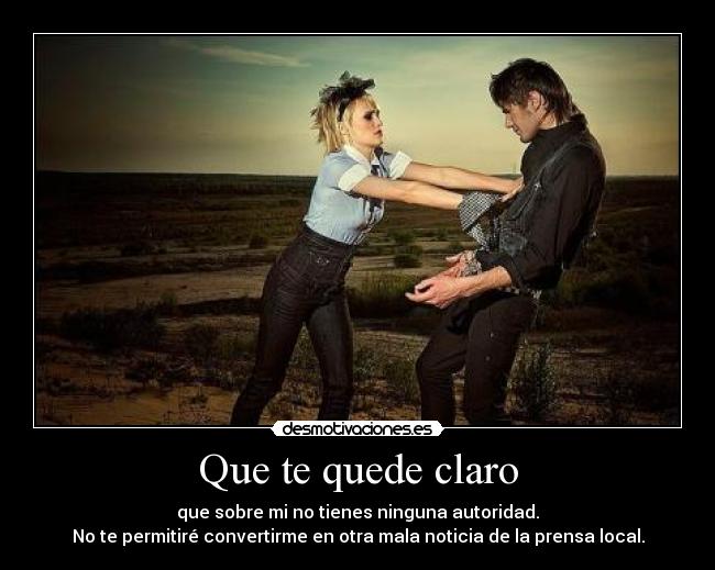 Que te quede claro - 
