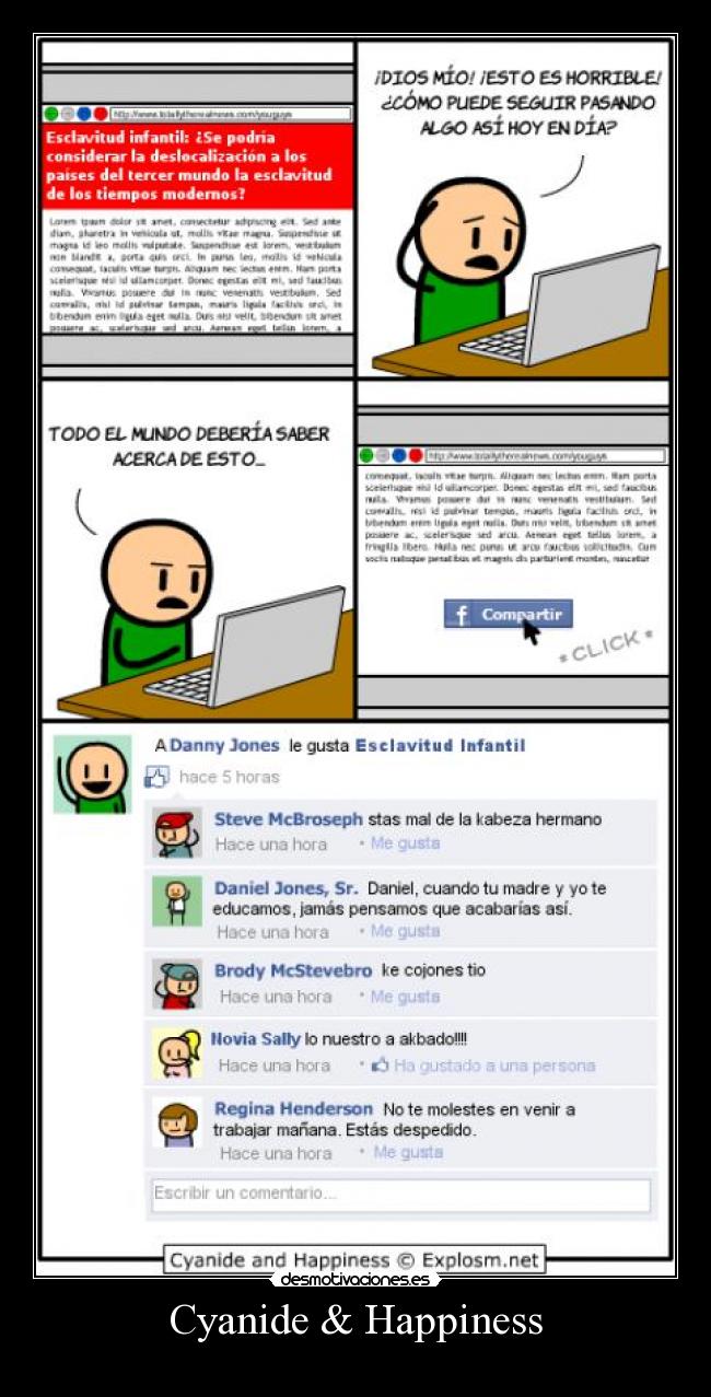 carteles cyanide happiness desmotivaciones