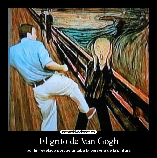 El grito de Van Gogh - por fin revelado porque gritaba la persona de la pintura