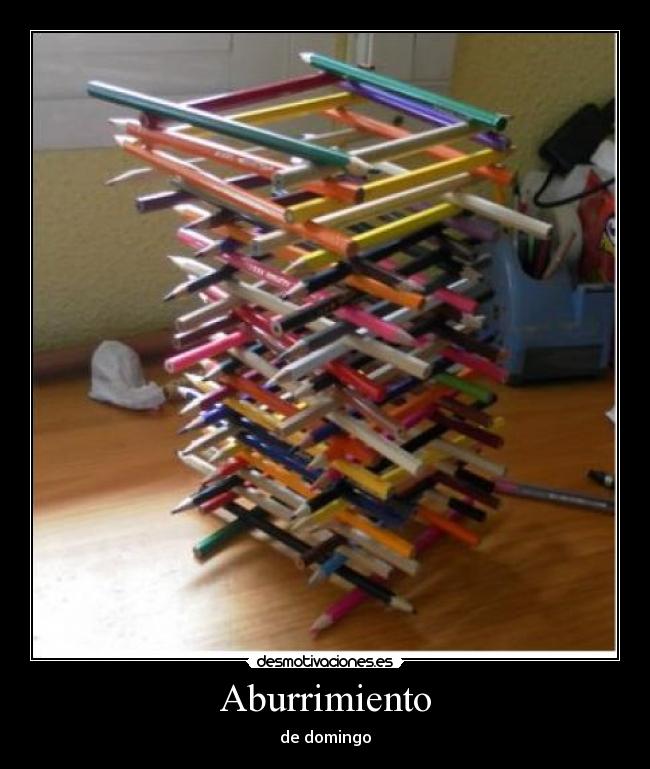 Aburrimiento - de domingo