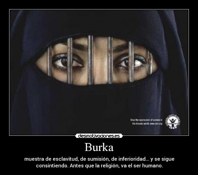 carteles burka desmotivaciones