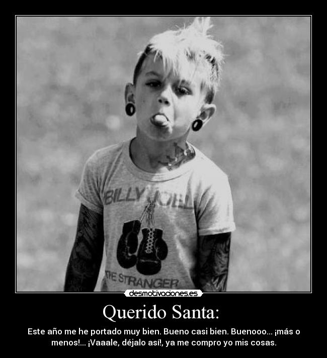 Querido Santa:  - 