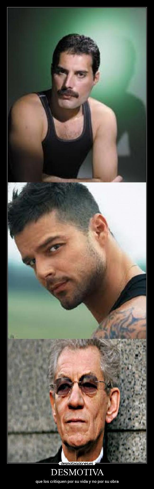 carteles homosexual actores famosos idolos musicos desmotivaciones