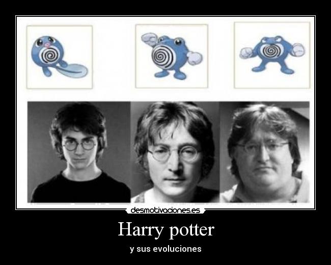 carteles harry potter evolucionesfeograciosopokemonharry potter gafascrecimientodesmotivaciones desmotivaciones