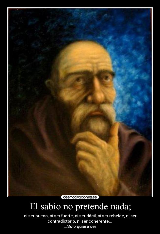 carteles sabio refeccionar sabiduria desmotivaciones