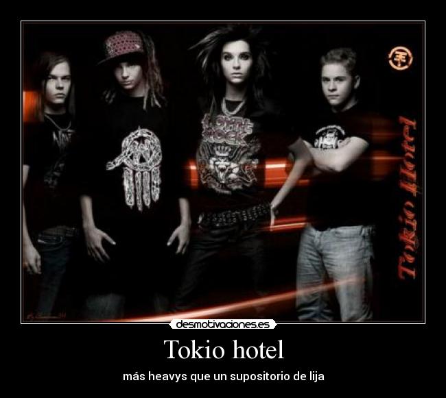 carteles tokio hotel fuuu haevy desmotivaciones