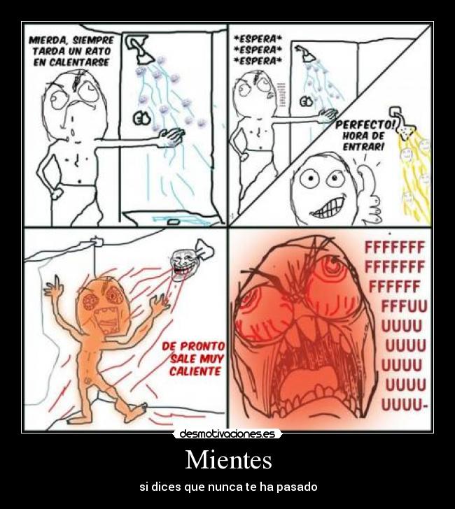 carteles ducha cabrona desmotivaciones
