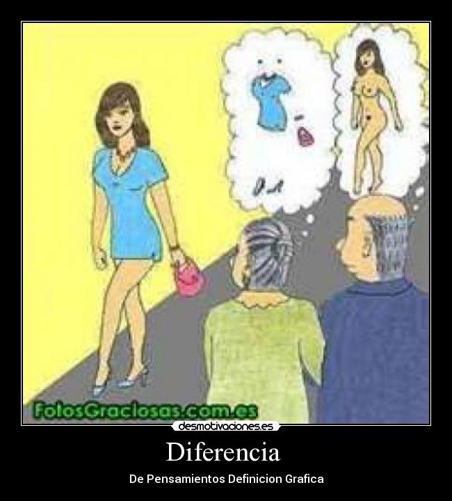 Diferencia  - De Pensamientos Definicion Grafica