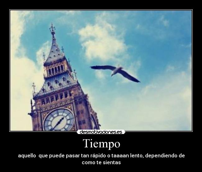 Tiempo - 
