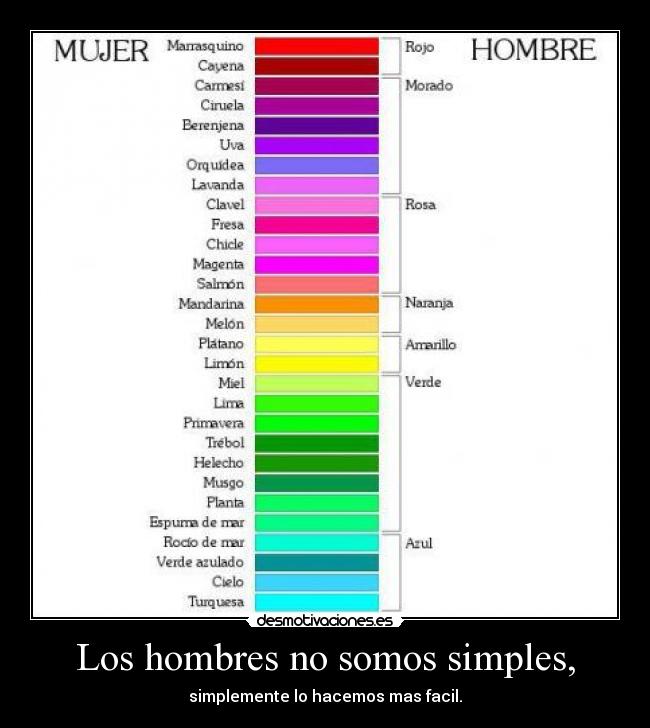 carteles debo ser daltonico tantos colores hay desmotivaciones