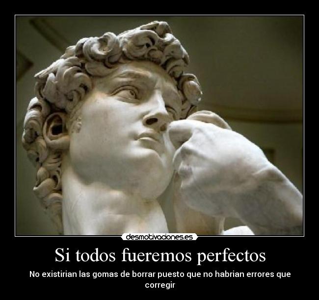carteles fueramos perfectos desmotivaciones
