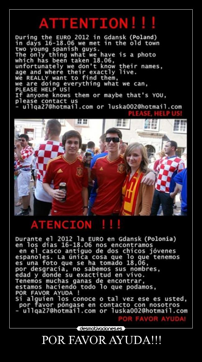 carteles ayuda euro poland polonia spain espanola desmotivaciones