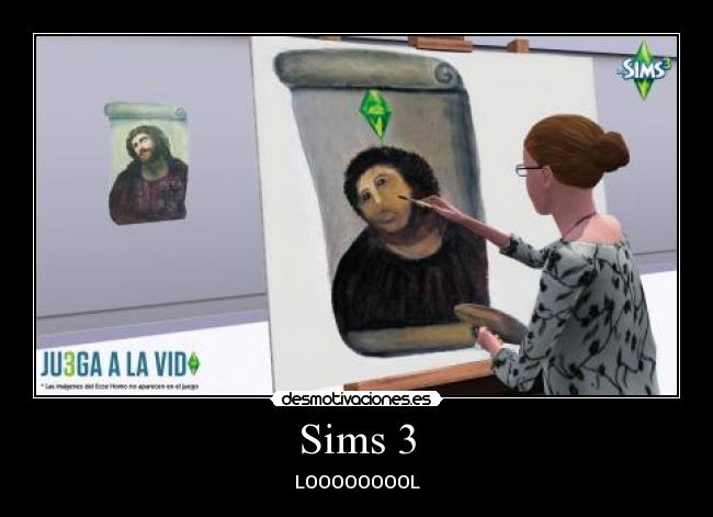 carteles sims homo desmotivaciones