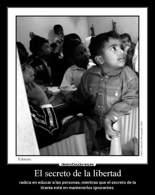 carteles libertad lrc1894 educacion libertad tirania ignorancia robespierre desmotivaciones