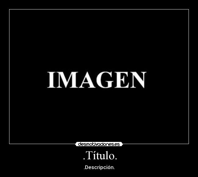 .Título. - .Descripción.