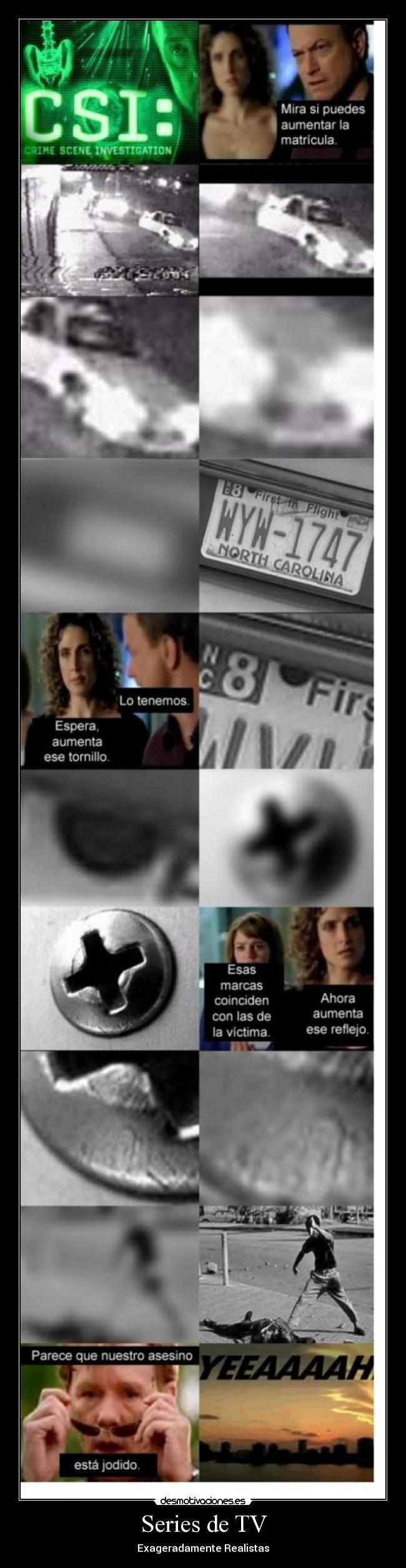 Series de TV - Exageradamente Realistas