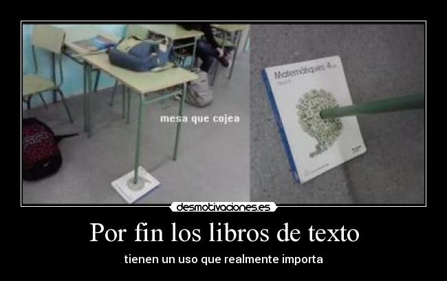 carteles los libros solo sirven una vez desmotivaciones