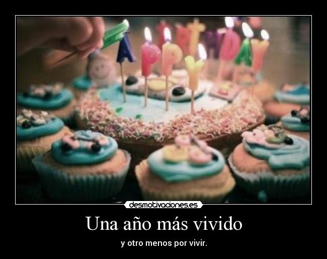 Una año más vivido - 