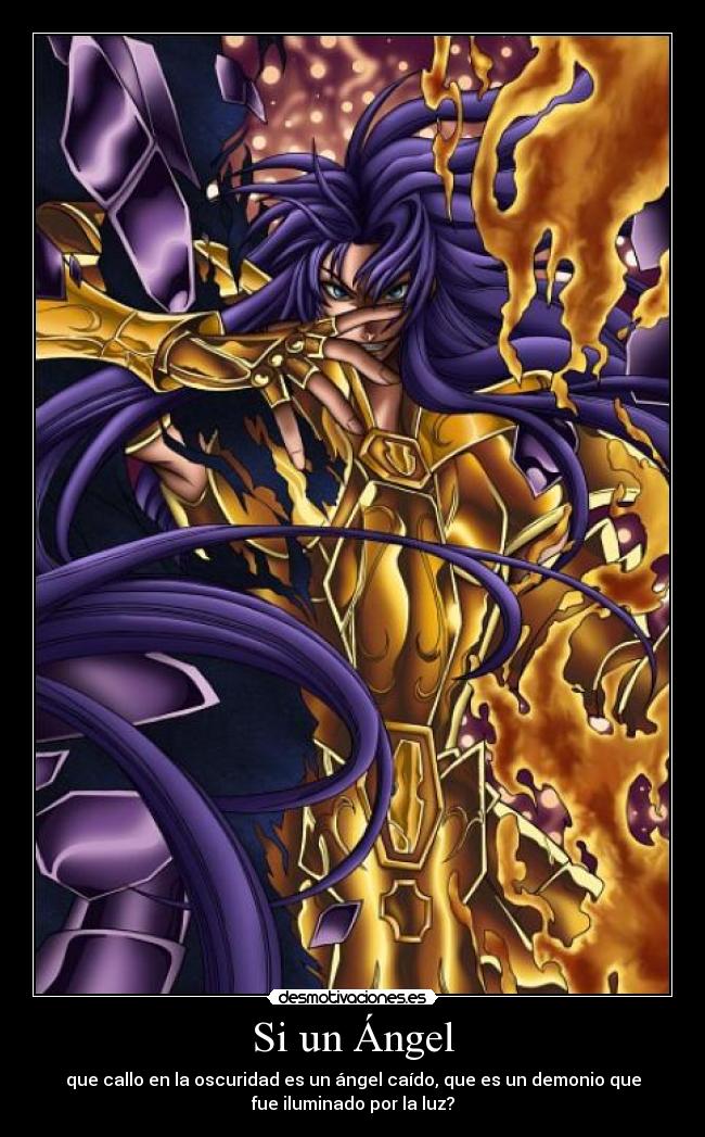carteles saint seiya lost canvas aspros geminis deuteros geminis defteros gold saint desmotivaciones