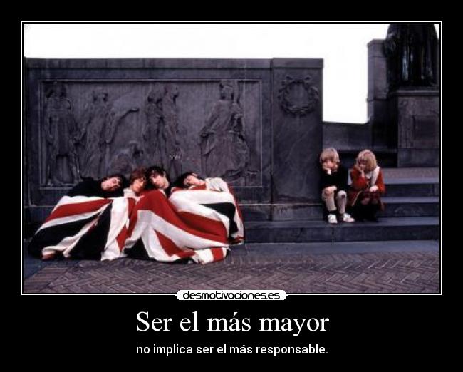 carteles los who eran los amos los ninos estan flipando hola maku12 redandyellow desmotivaciones