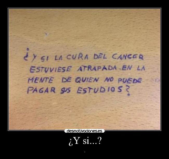 ¿Y si...? - .