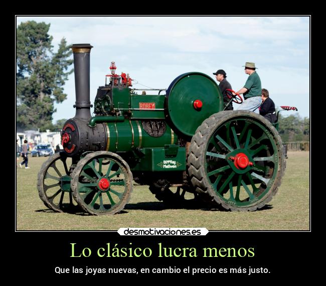 Lo clásico lucra menos - 