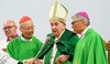 Le pape habillé en vert 