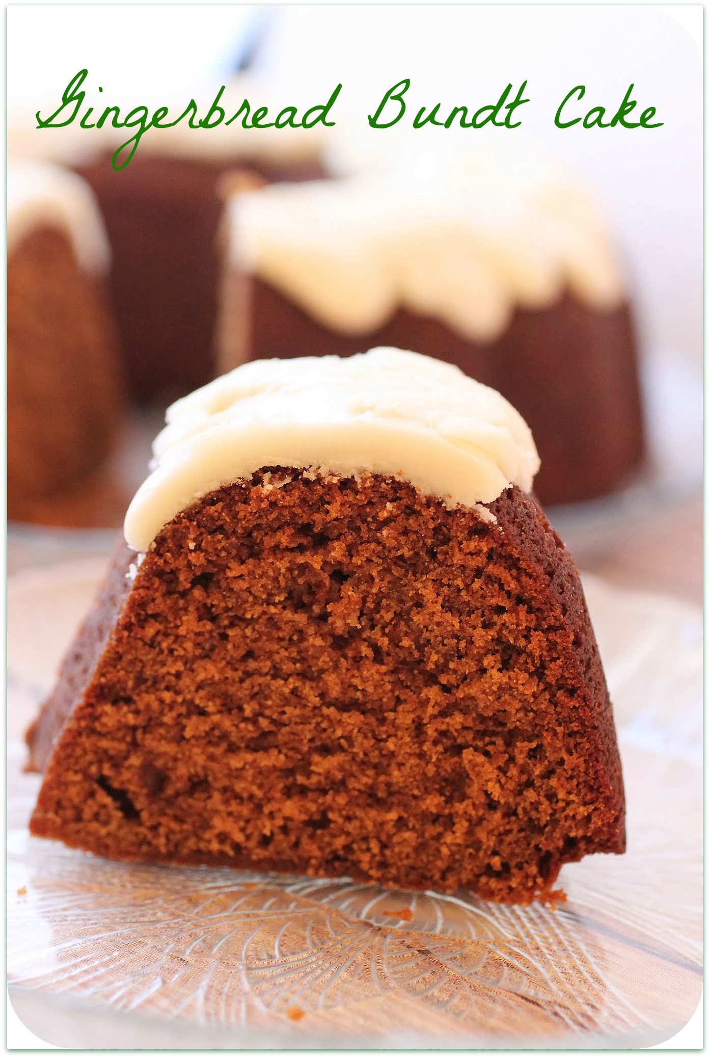 Gingerbread Bundt Cake