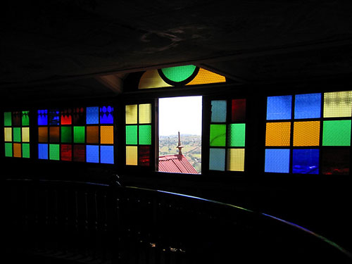 Arthur Rimbaud's house in Harar, Ethiopia; from the inside. Photo by Michael David Murphy, with permission.