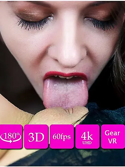 Rebeka Ruby first lesbian vrvideo eats pussy and uses toys