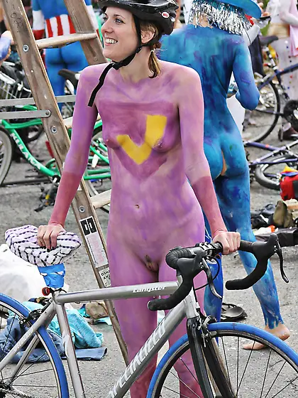 Bikes, Bodypaint and Public Nudity