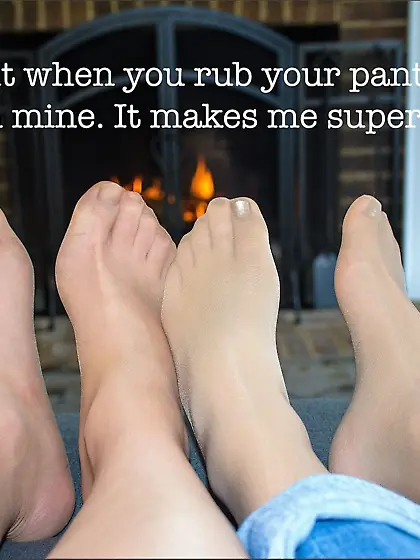Pantyhose, stockings, and Bondage Captions
