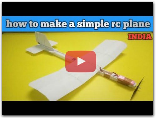 How to make a simple rc plane india