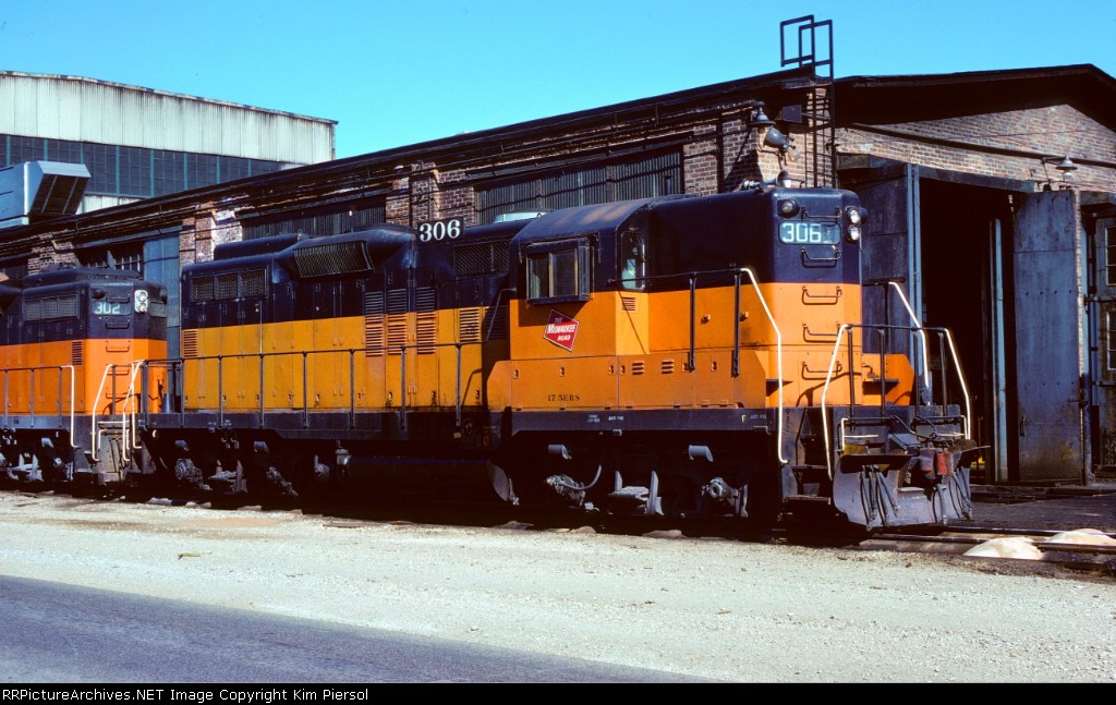 Milwaukee Road GP9 #306