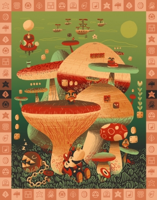 Super Mario Super Art Show