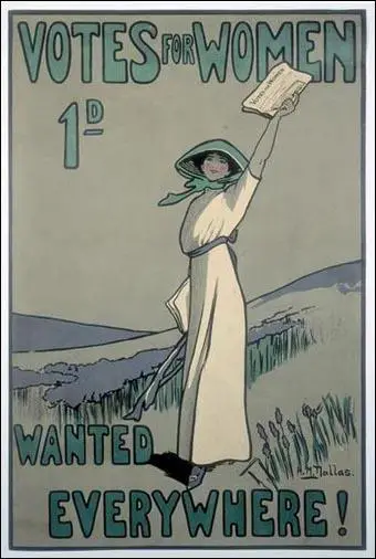 Votes for Women poster (1909)