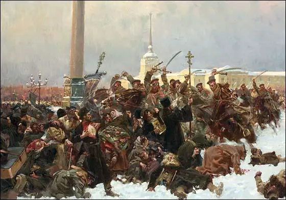 Wojciech Kossak, Bloody Sunday (May, 1905)