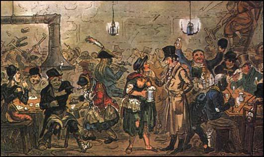 George Cruikshank, Life in London (1821)