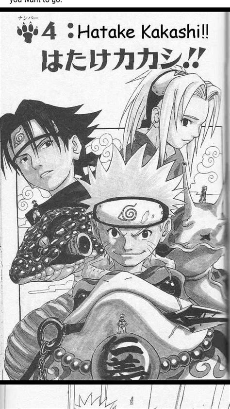 Noticed this on the cover of chapter 4 : r/Naruto