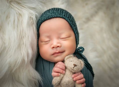 Baby Boy Newborn Photos | Sleepy Newborn Photos