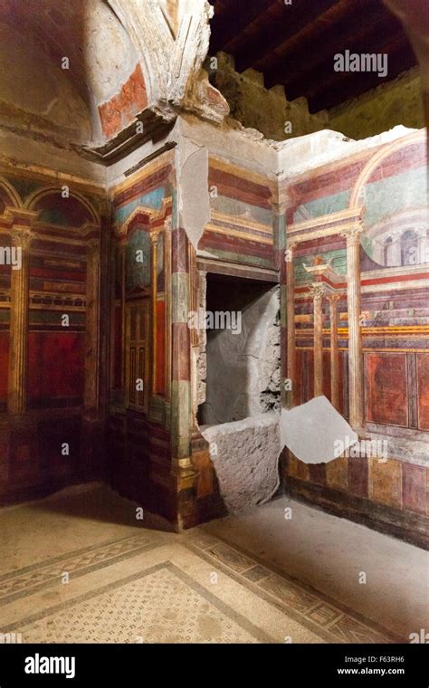 Fresco, villa of the mysteries, pompeii hi-res stock photography and ...