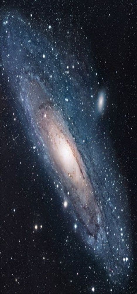 Andromeda Galaxy: a spiral galaxy 2.5 million lt-yrs from Earth in the Andromeda constellation ...