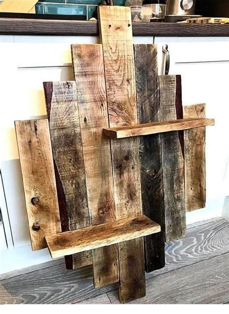 Reclaimed Woodeaster Pallet Reclaimed Pallet Wood Shelf - Etsy | Pallet wood shelves, Wooden ...