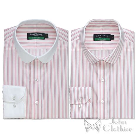 Penny Pink White Stripes - 100% Cotton | Dress Shirts | Men's Dress ...