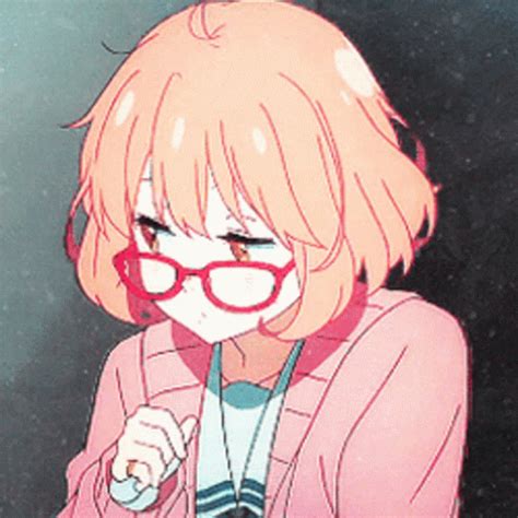 Glasses Anime GIF - Glasses Anime Mirai - Discover & Share GIFs