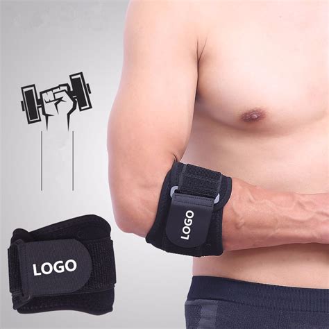 Adjustable Tennis Elbow Brace Forearm & Elbow Pain Relief For Golfers,Tennis,Baseball,Lateral ...